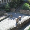 Roman Bath Excavation in Frankfurt